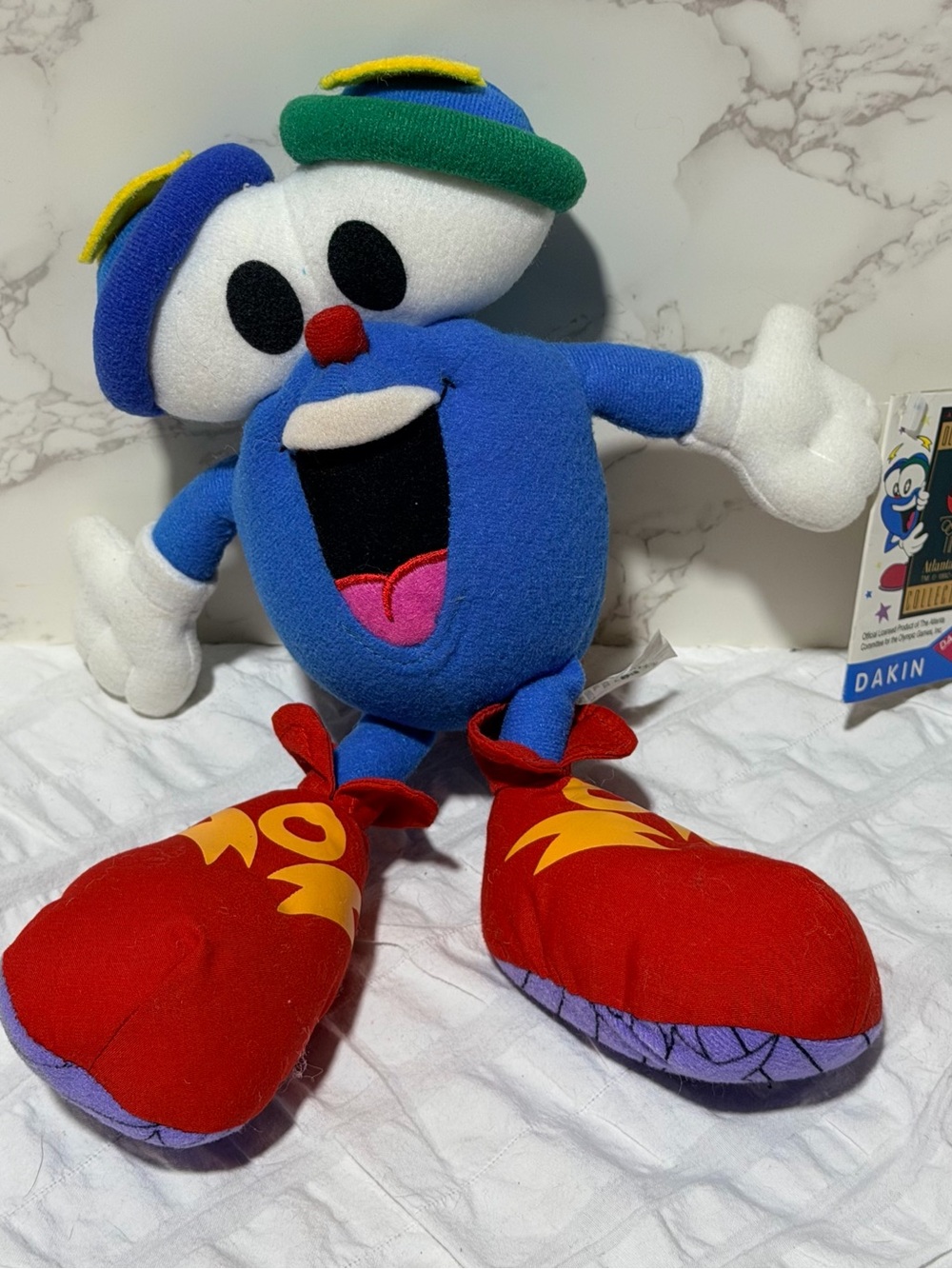 Vintage Atlanta Olympics 1996 Izzy Mascot Plush